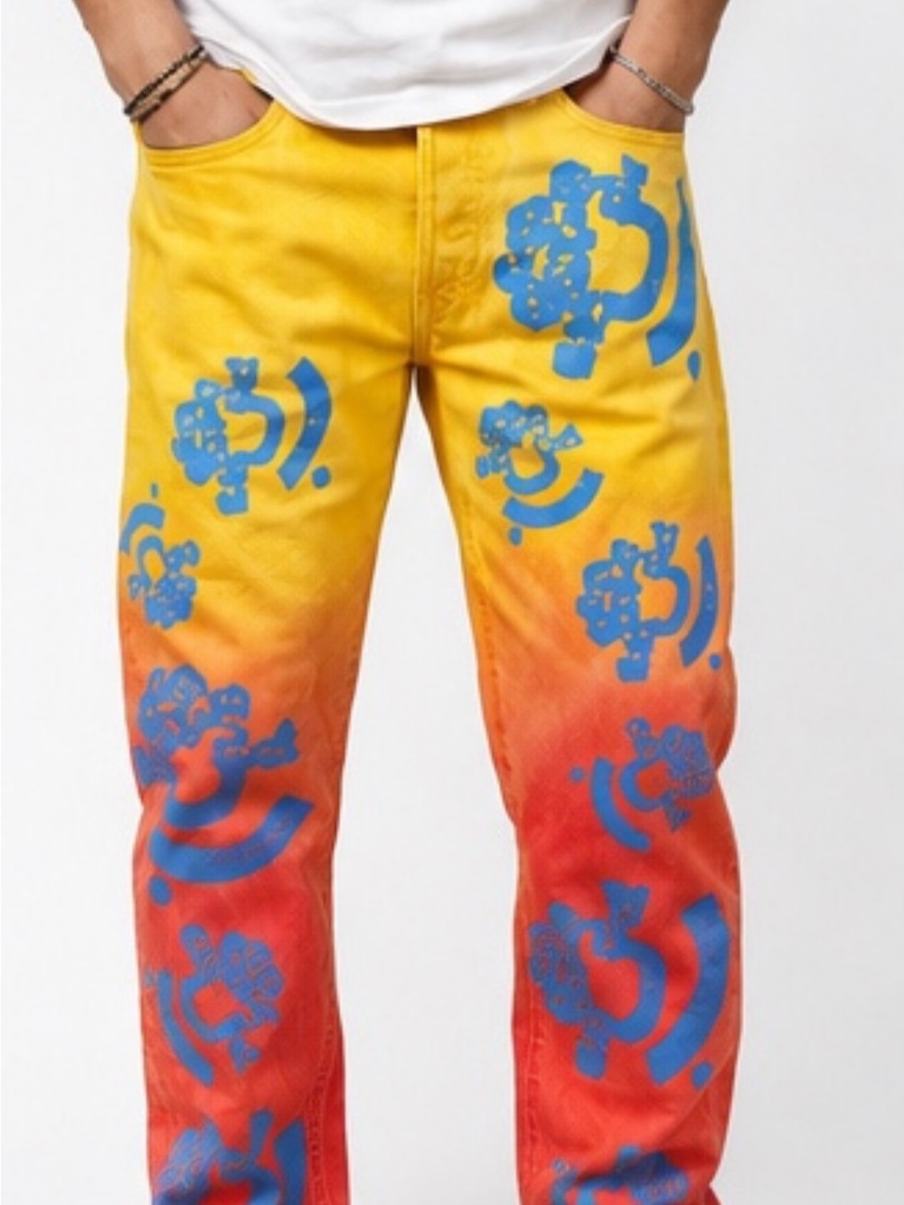 Levi’s tears & BSTROY 501 Gradient rare Jeans